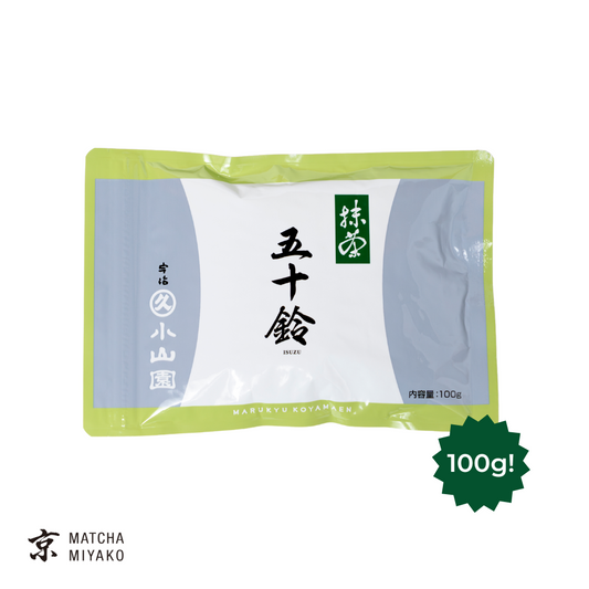 Isuzu 100gr matcha teapor tasakban