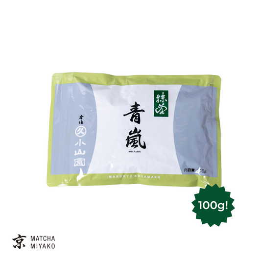 Aoarashi 100 gr matcha teapor tasakban