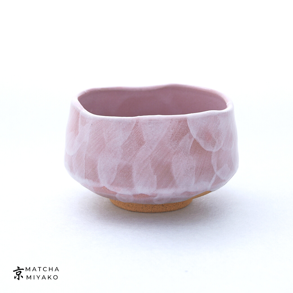 Chawan - japán teáscsésze, rózsaszín változat