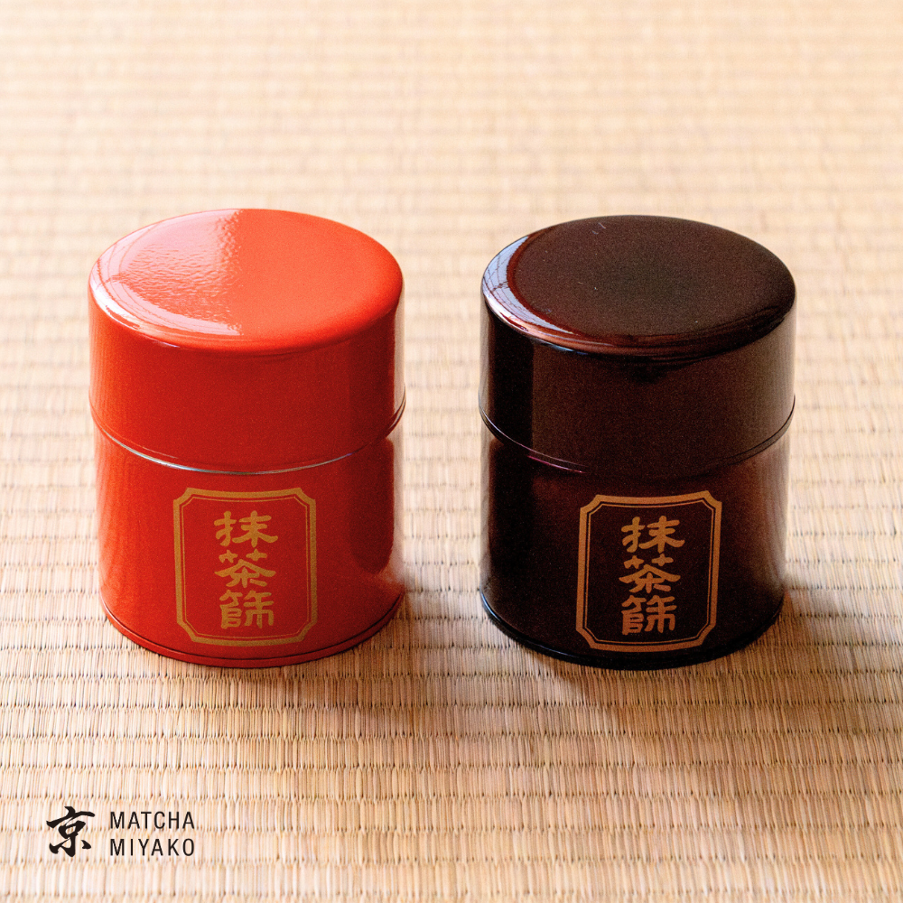 Matcha Sifter Tin Set (black)