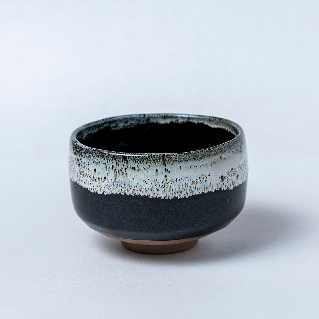 4 darabos japán tea szett - Tenmoku satsuma változat